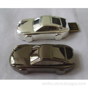 Customized Metal Silver Card USB Flash Memory